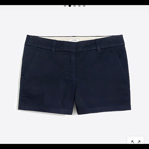 J Crew Chino Shorts Navy - Picture 4 of 4